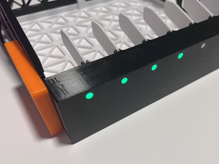 LED indication by brand, model, color